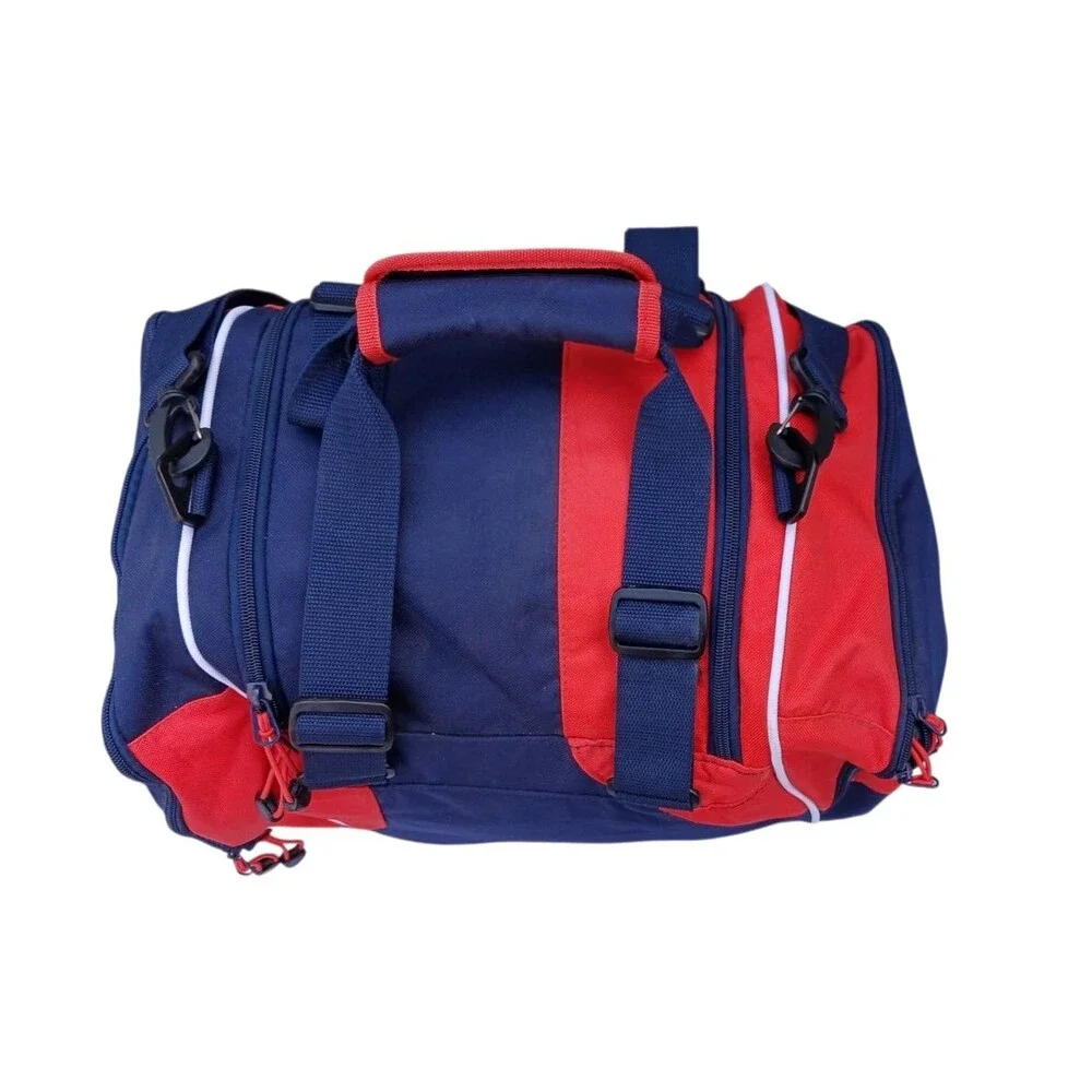 Reebok NFL 2007 Super Bowl Colts Vs Bears XLI Blue Canvas Duffel Bag Gym Travel